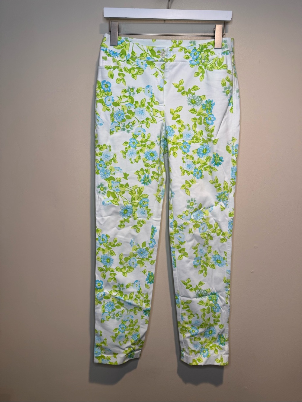 J. McLaughlin Dixie Floral print slim pants size 4 ? - Picture 3 of 8